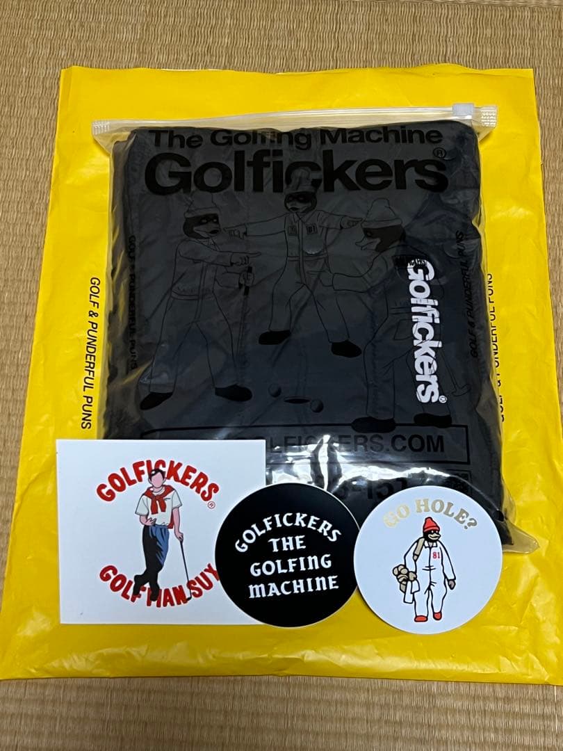 R*様 新品未開封　golfickers ネックウォーマー　おまけステッカー付