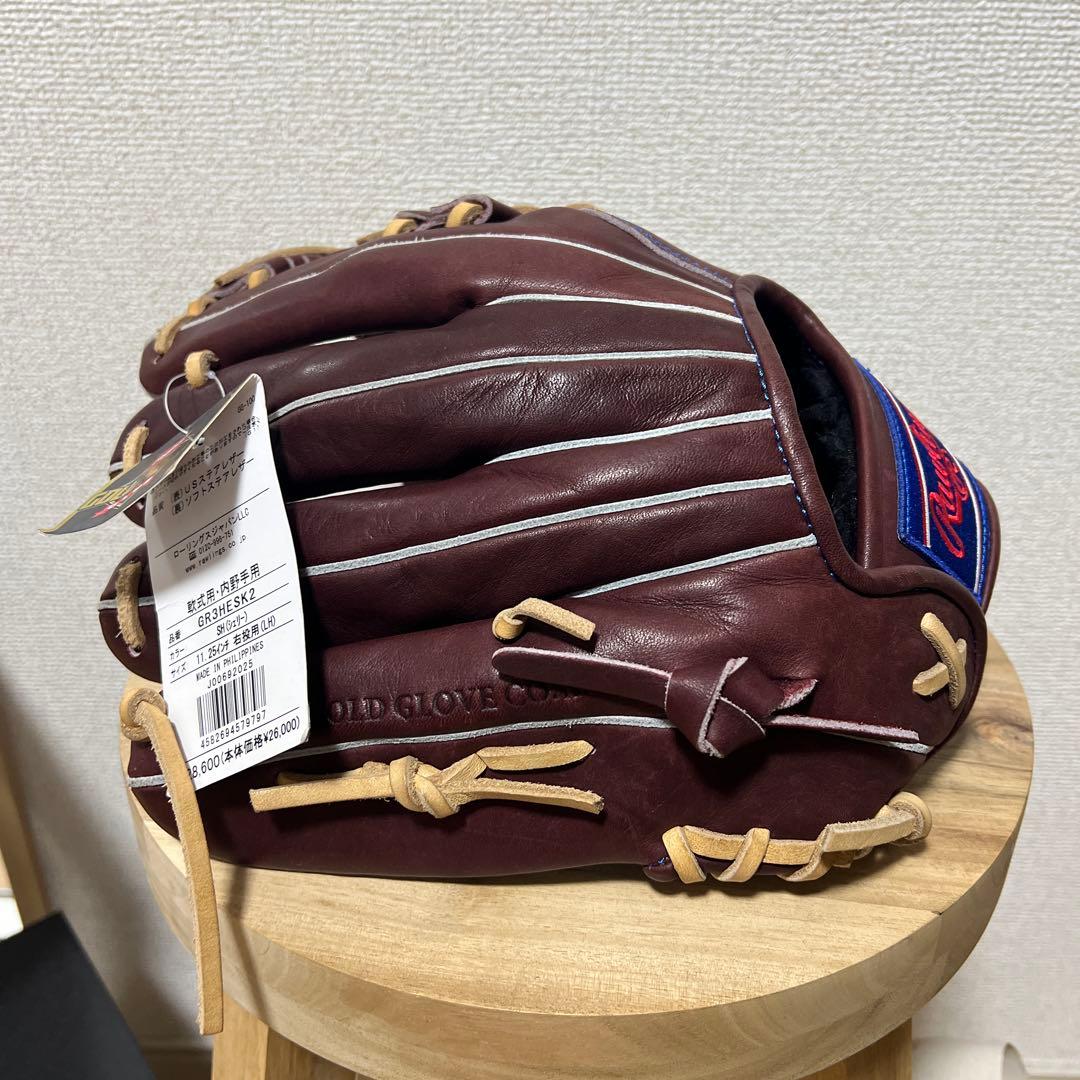 (最終価格！)ローリングス 軟式用 内野手用