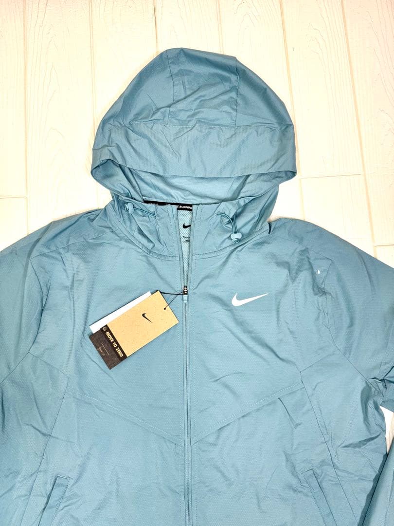 ナイキNIKE ウィンドブレーカー メンズ ランニング FB7541 ブルー新品