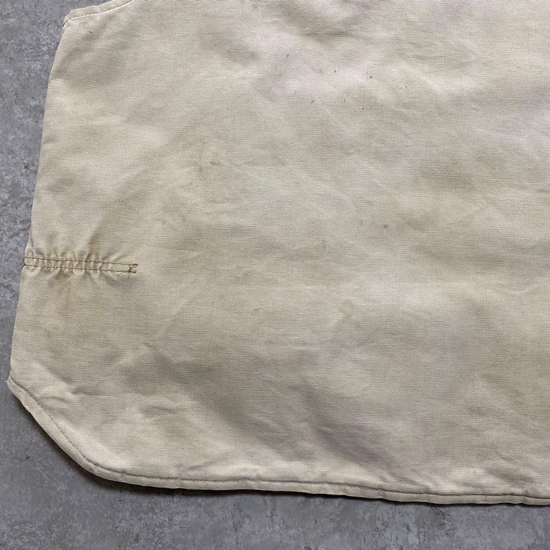 Carhartt 星タグ USA製 90s ダック地 中綿 ベスト フェード