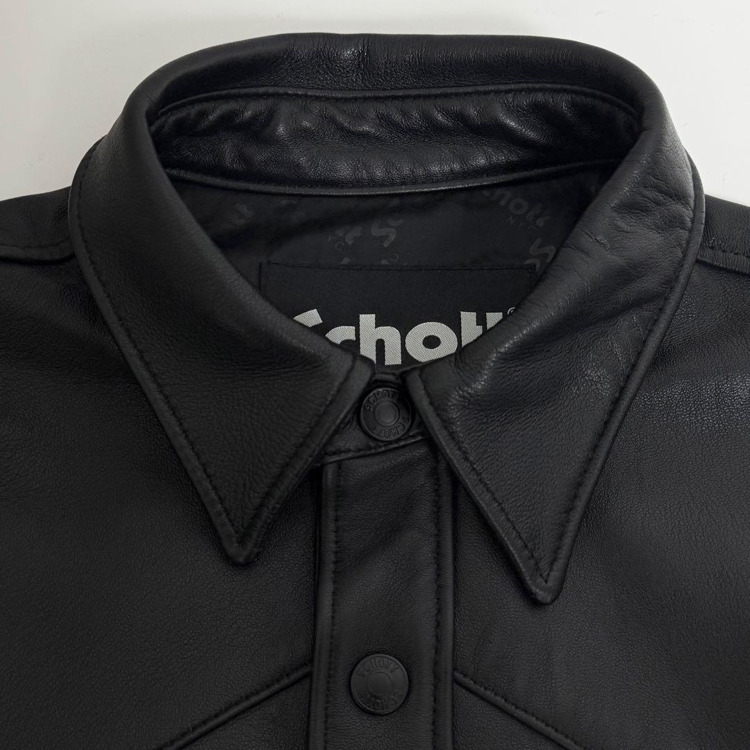 Schott ショット レザー ジャケット　ブラック　L