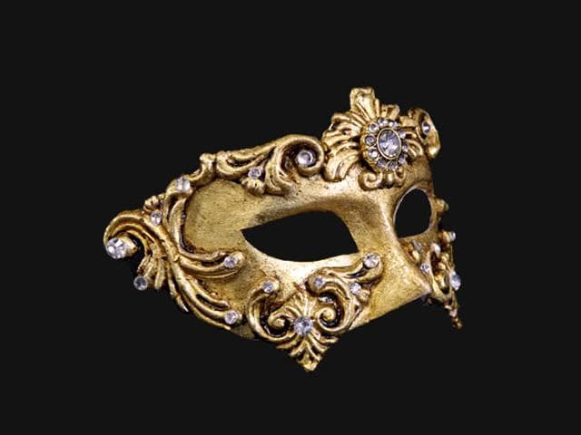 ベネチアンマスク Colombina Barocco Gold