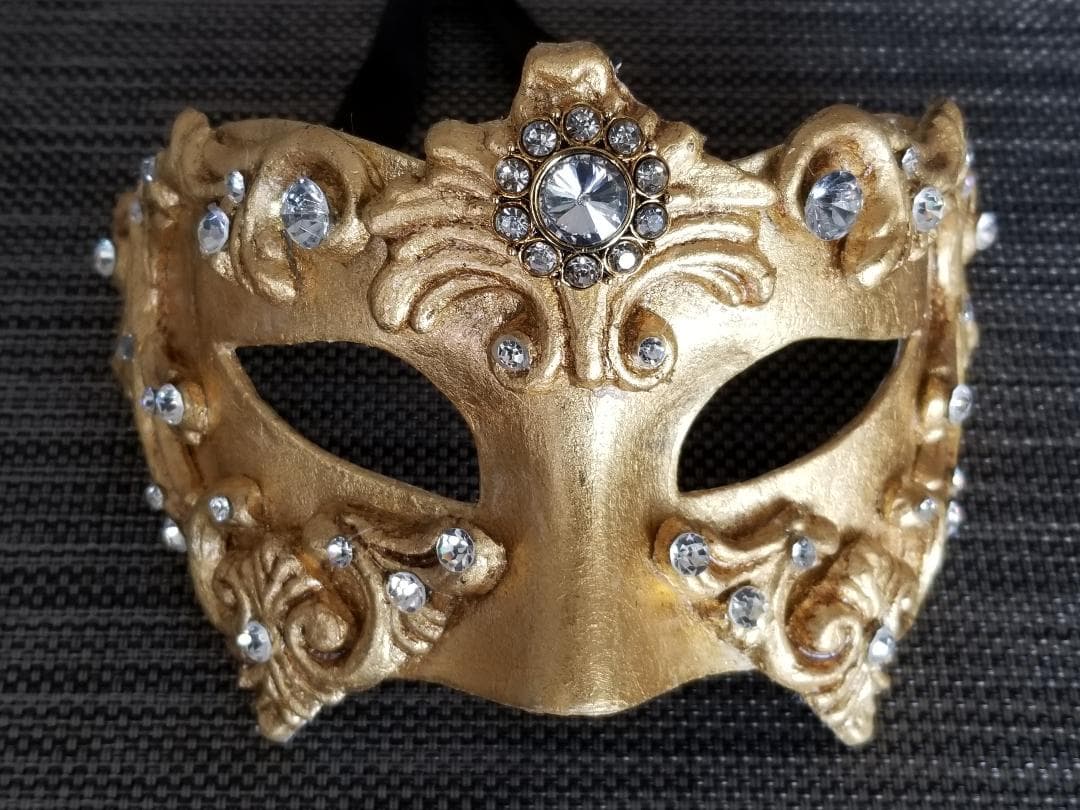 ベネチアンマスク Colombina Barocco Gold