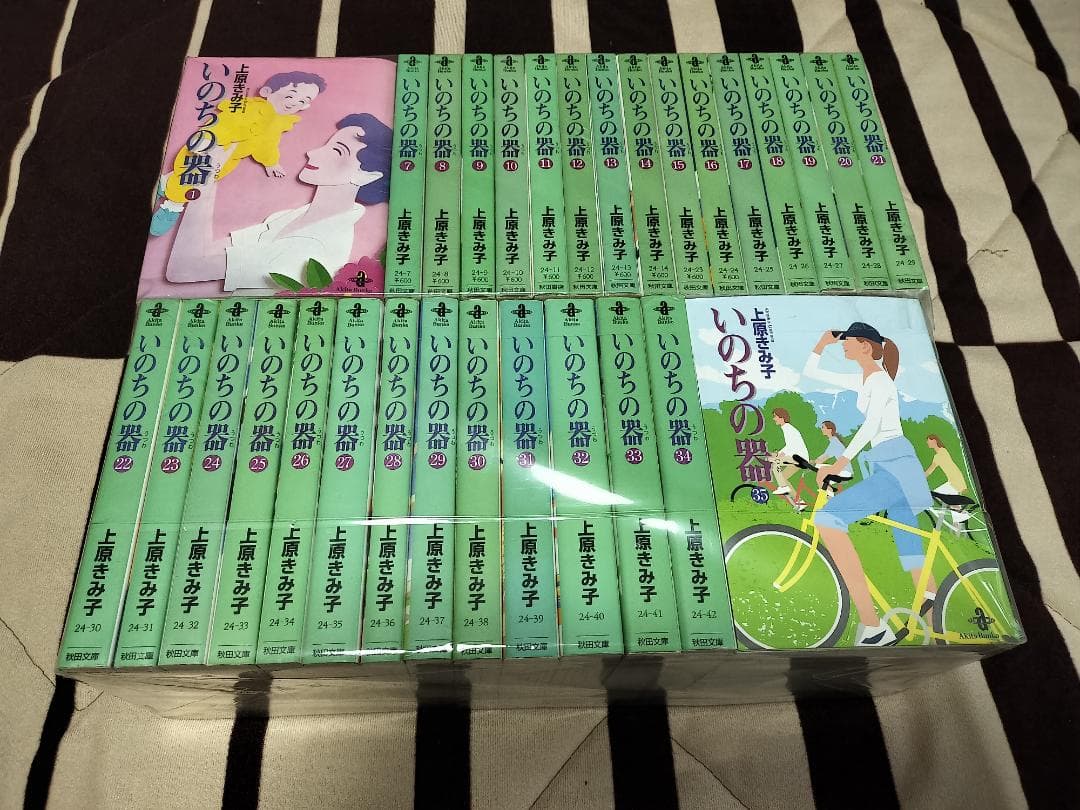 いのちの器 文庫 全巻 全39巻 セット 上原きみ子 秋田文庫