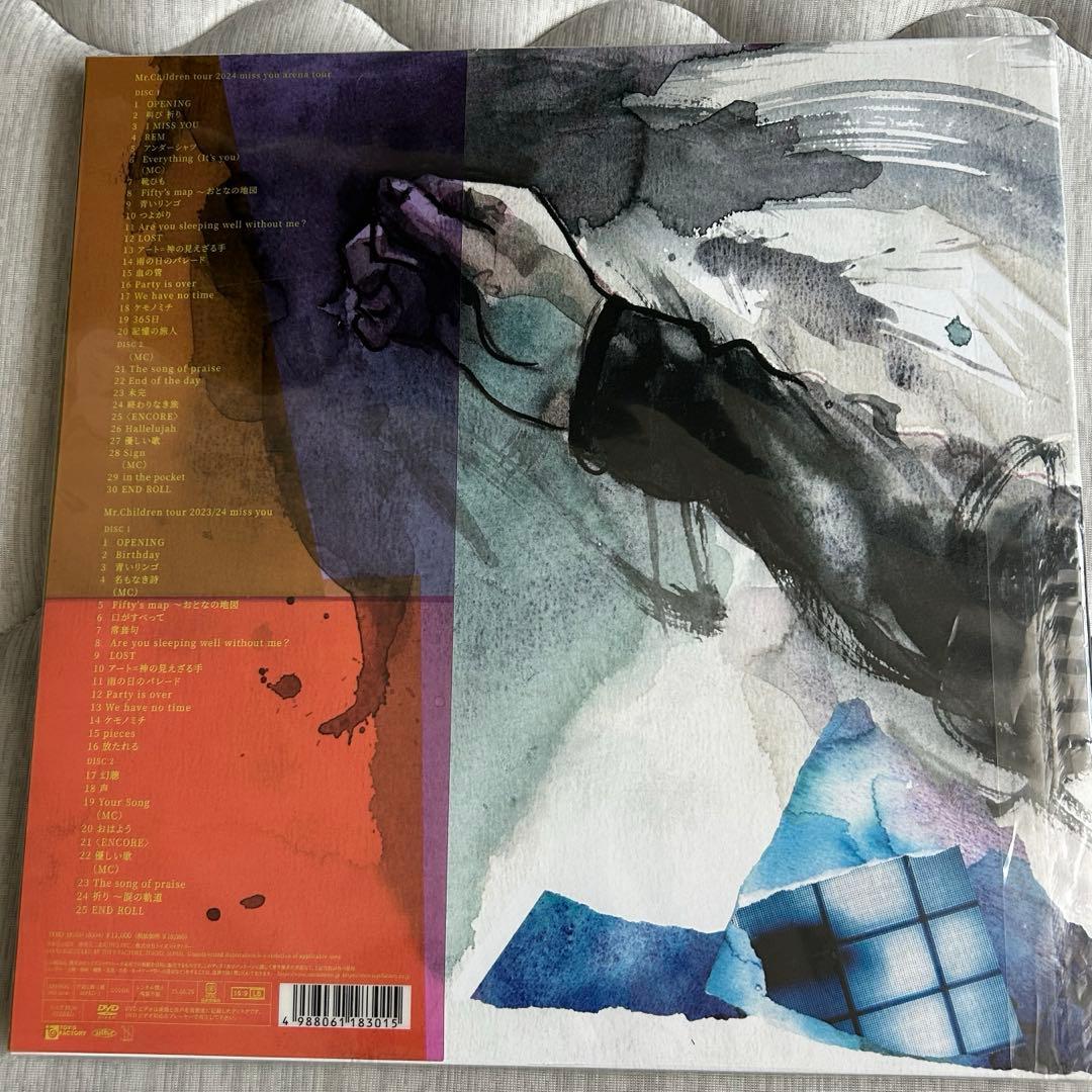 Mr.Children/miss you LIVE DVD〈4枚組〉