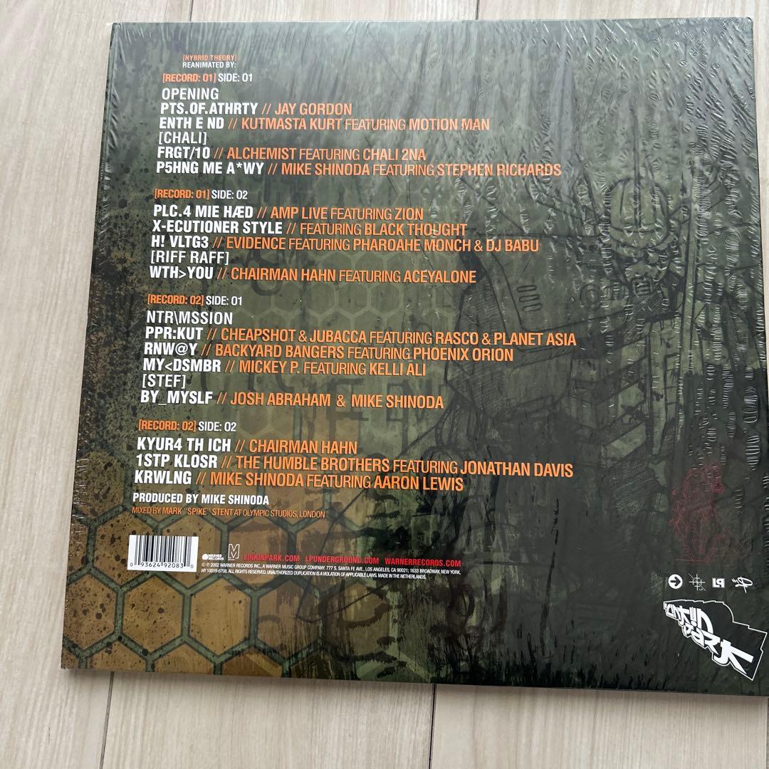 洋楽 Linkin Park Reanimation LP