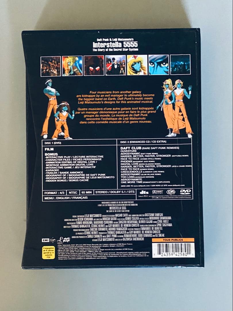 洋楽 Interstella 5555 CD/DVD