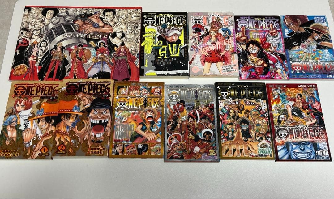 ワンピース 1~102巻セット＋小説、映画付録