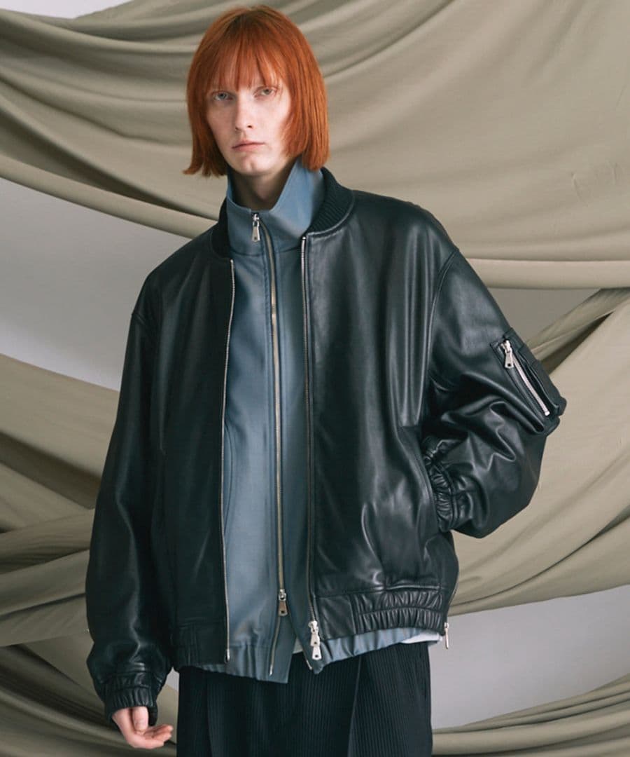 メゾンスペシャル レザージャケット Sheep Leather MA-1