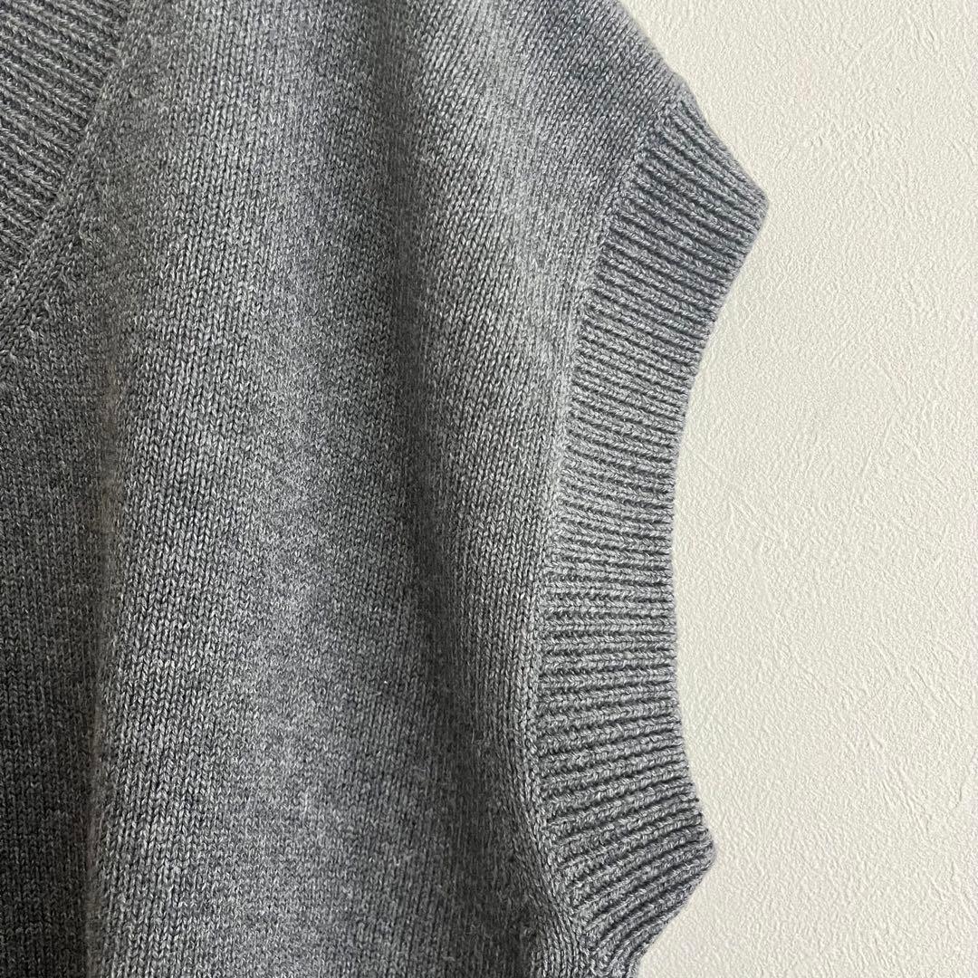定価2.53万 ドゥーズィエムクラス C/W KNIT VEST グレー