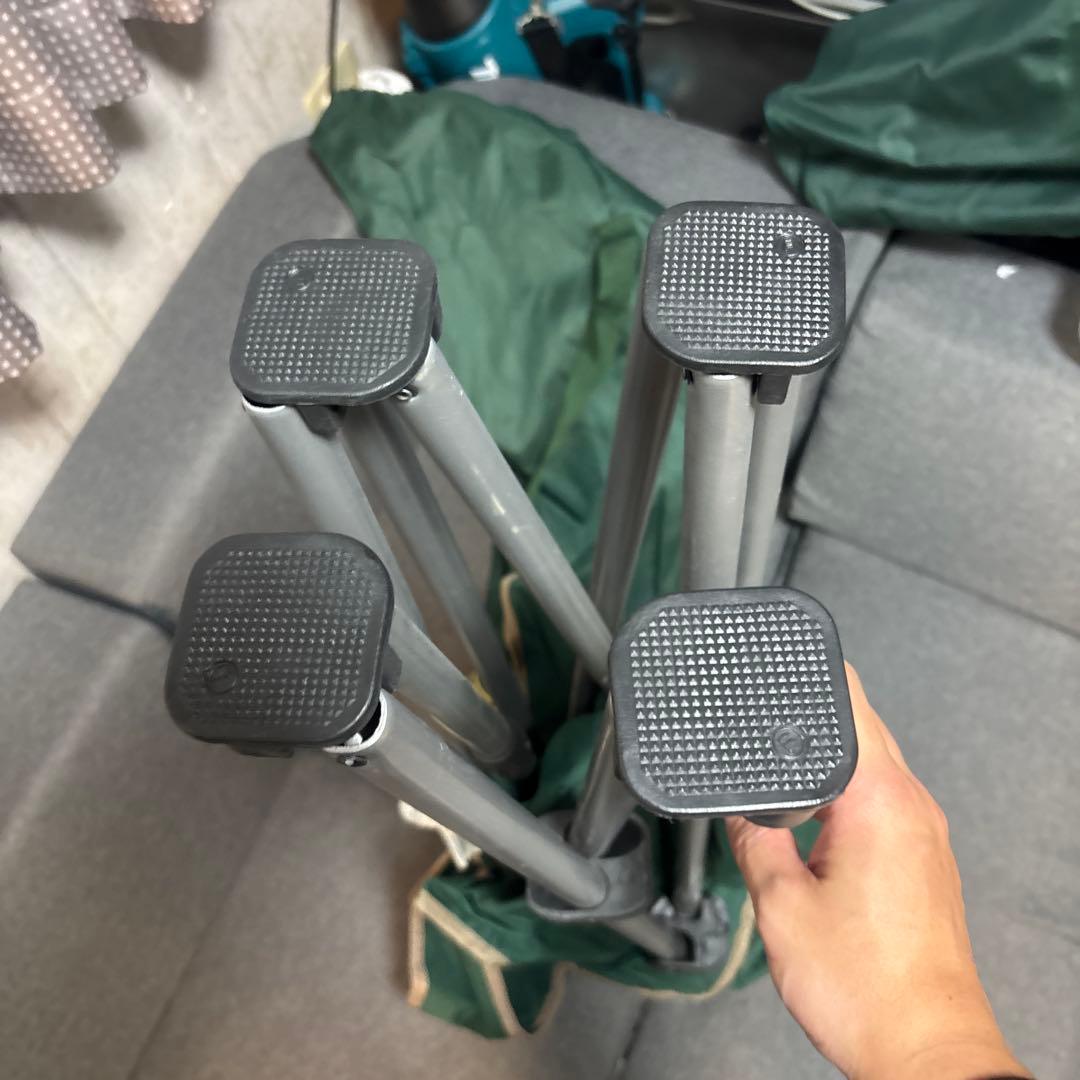 Coleman アウトドアチェア 肘掛け付き三脚セット