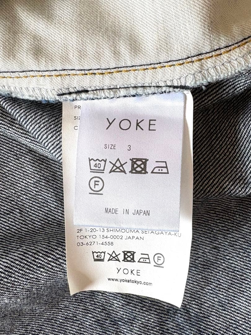 YOKE ヨーク　プルオーバー　デニムジャケット
