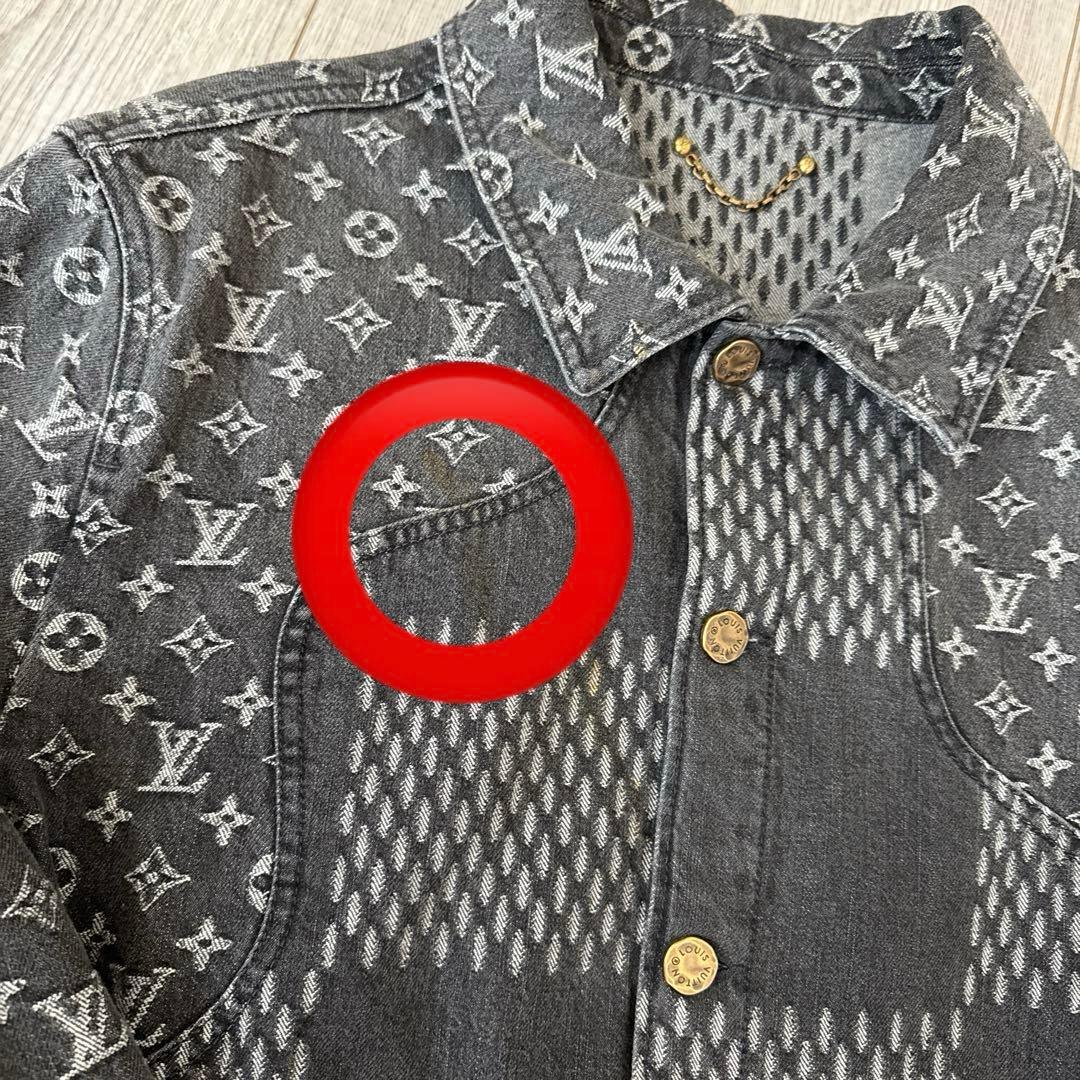 断捨離さん　LOUIS VUITTON ×NIGO デニム ジャケット52