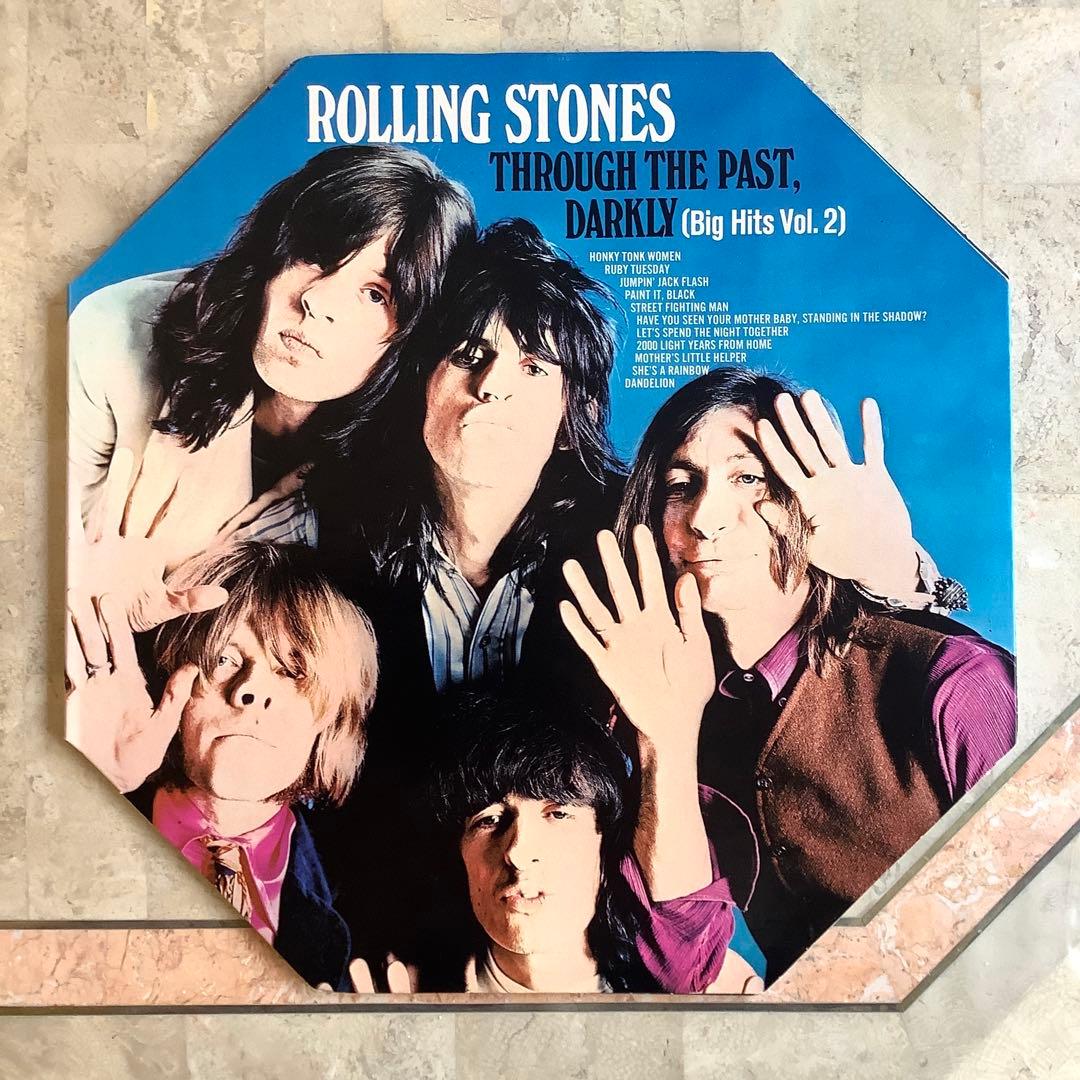 激レア!新品同様! ローリングストーンズ1969年発売 USオリジナル 8角形