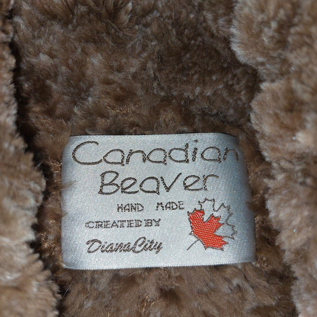 CANADIAN BEAVER ビーバーファー ケープコート ポンチョコート