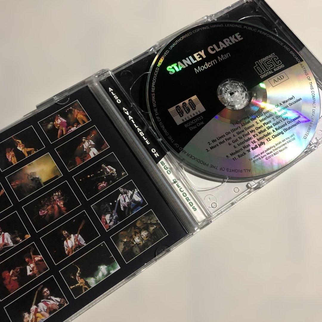 CD2枚組　スタンリー・クラーク　モダン・マン　アイ・ワナ・プレイ・フォー・ユー