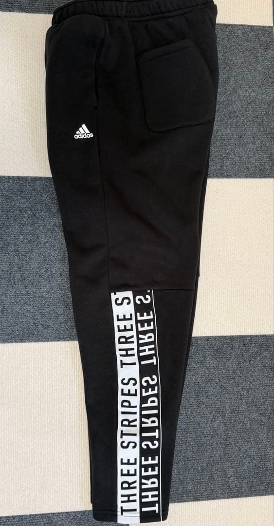 adidas ジャージ上下セット ベージュ/黒