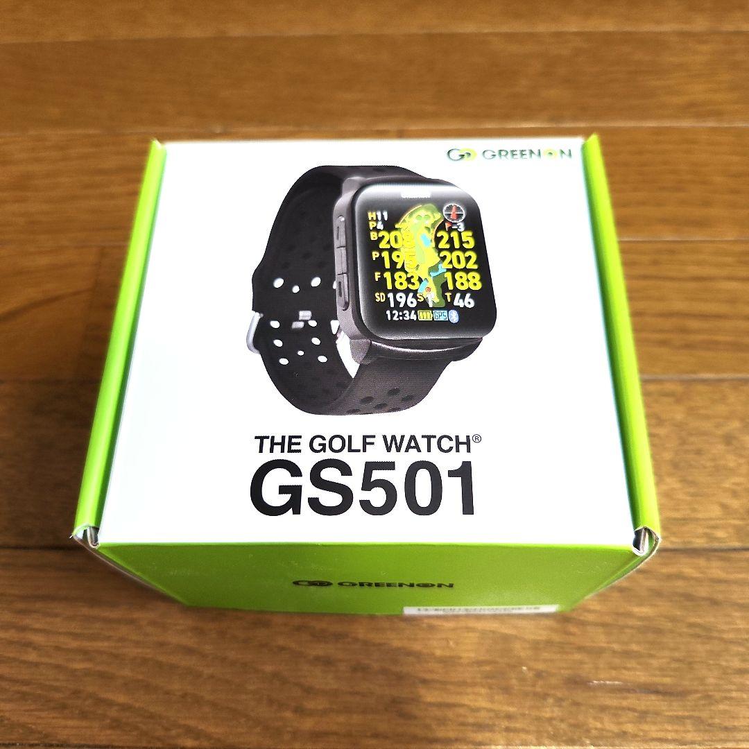 美品❗グリーンオン GS501 　　　　　　GPSナビウォッチ
