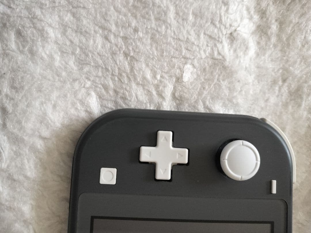 動作品NintendoSwitch Lite グレー 本体極良品中古アダプタ付き