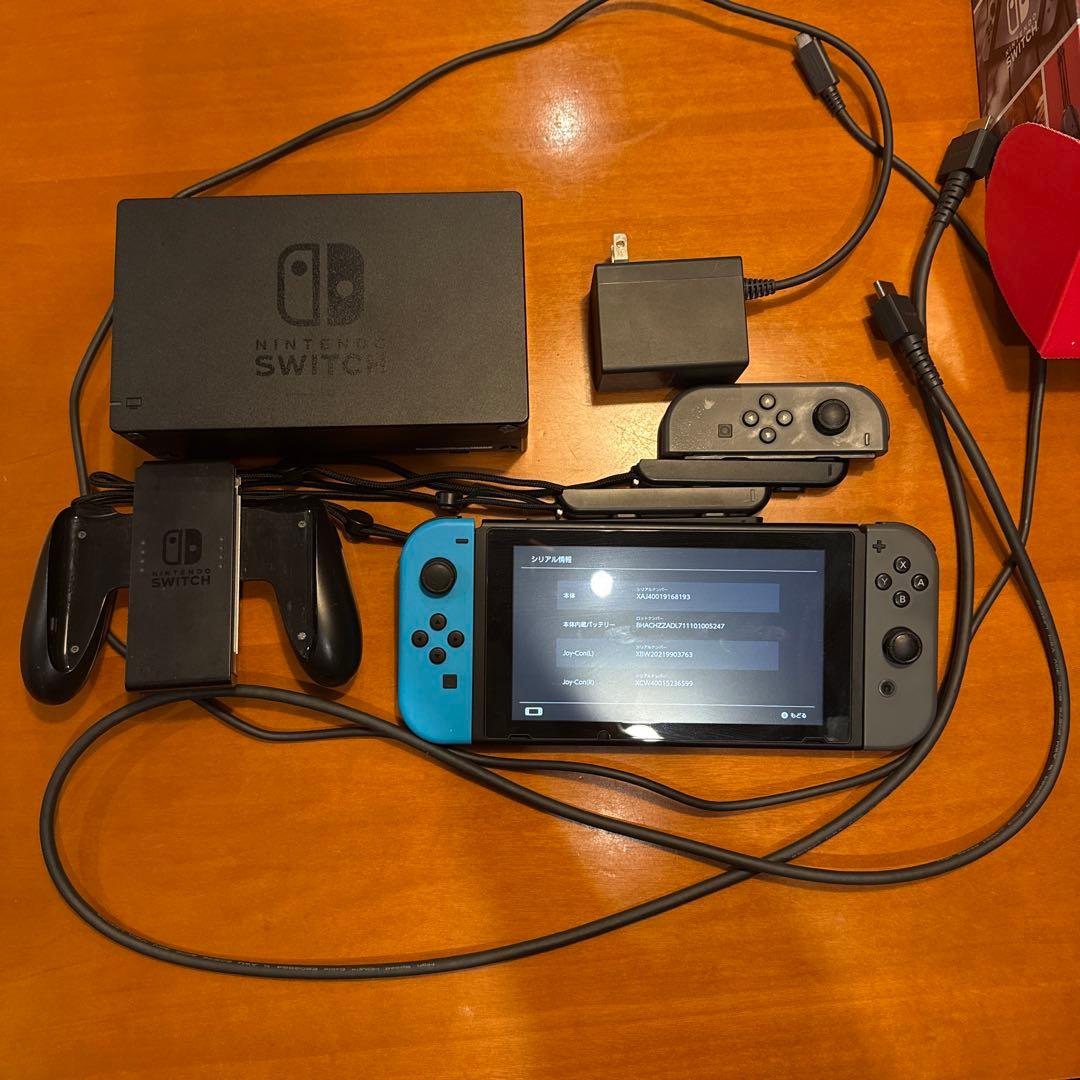 【microSD純正 箱有】Nintendo Switch バッテリー強化版