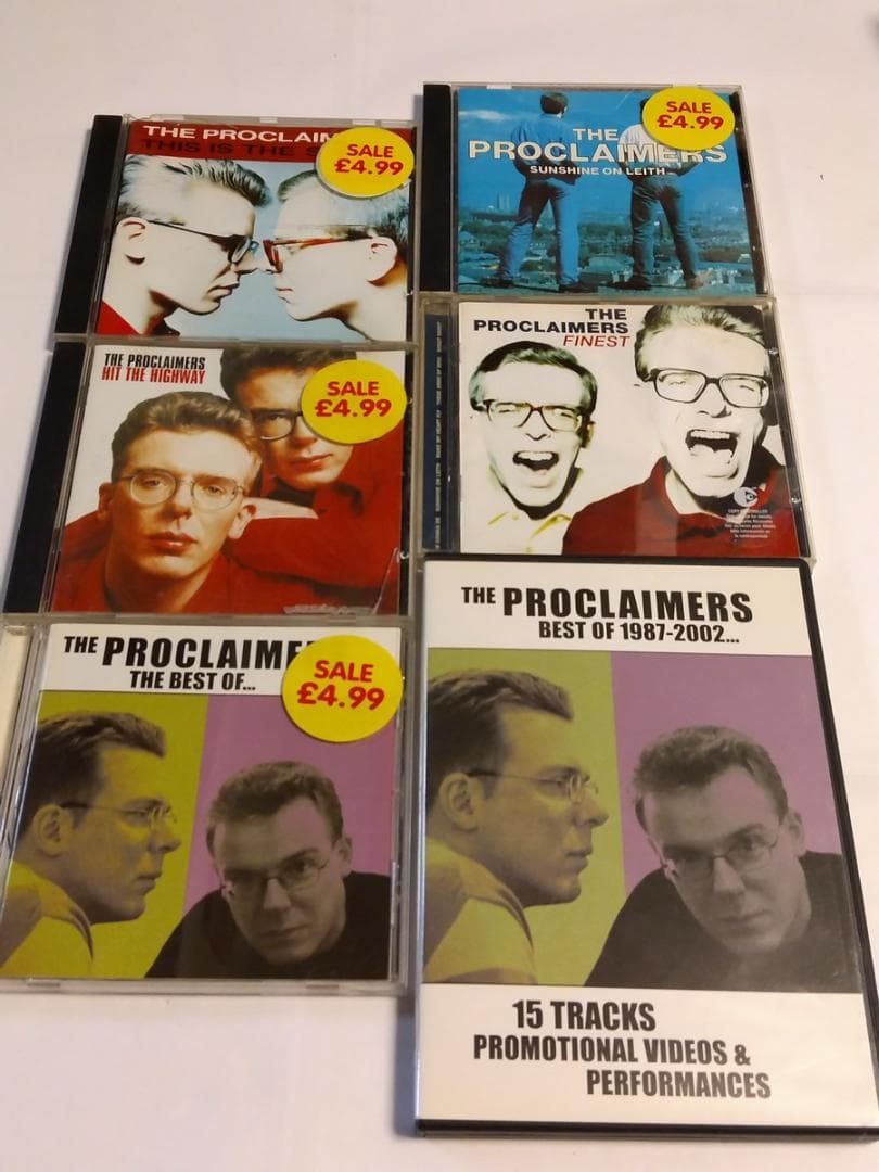 ●稀少 プロクレイマーズ UK盤11組セット CD/DVD 500Mile●