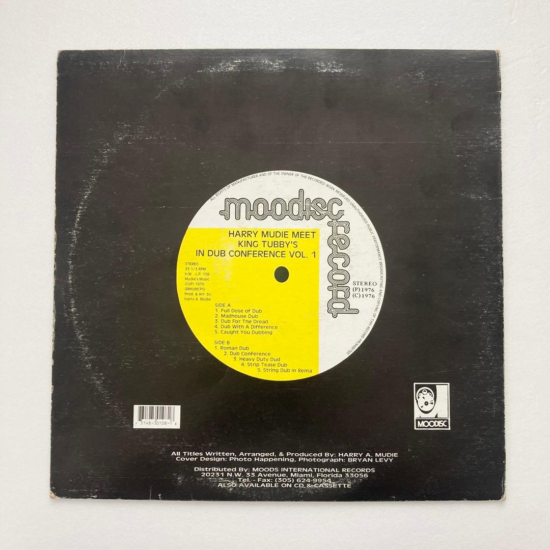 洋楽 Harry Mudie King Tubby's Dub Conference