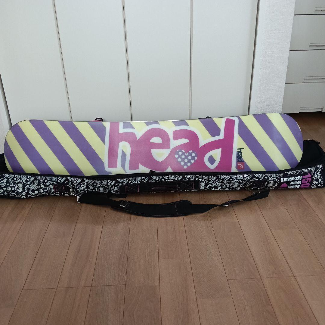 SP ビンディング HEAD スノーボード142㌢ Coral Reef ケース