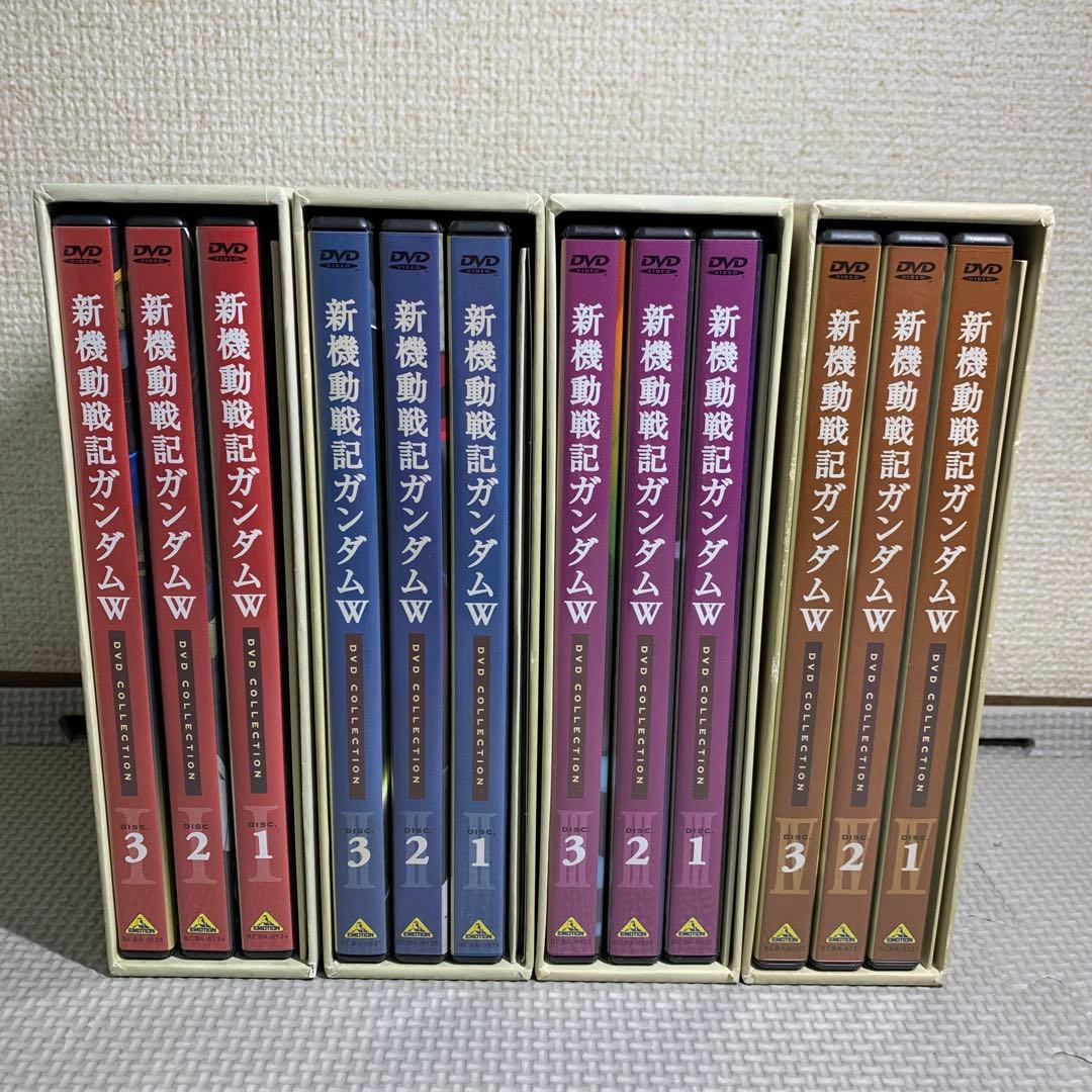 新機動戦記ガンダムW DVDコレクション〈3枚組〉①〜④セットまとめ売り