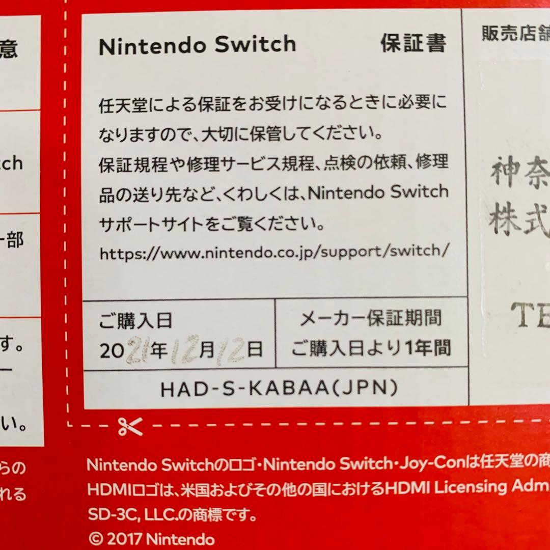 Nintendo Switch 本体　ジョイコン　任天堂