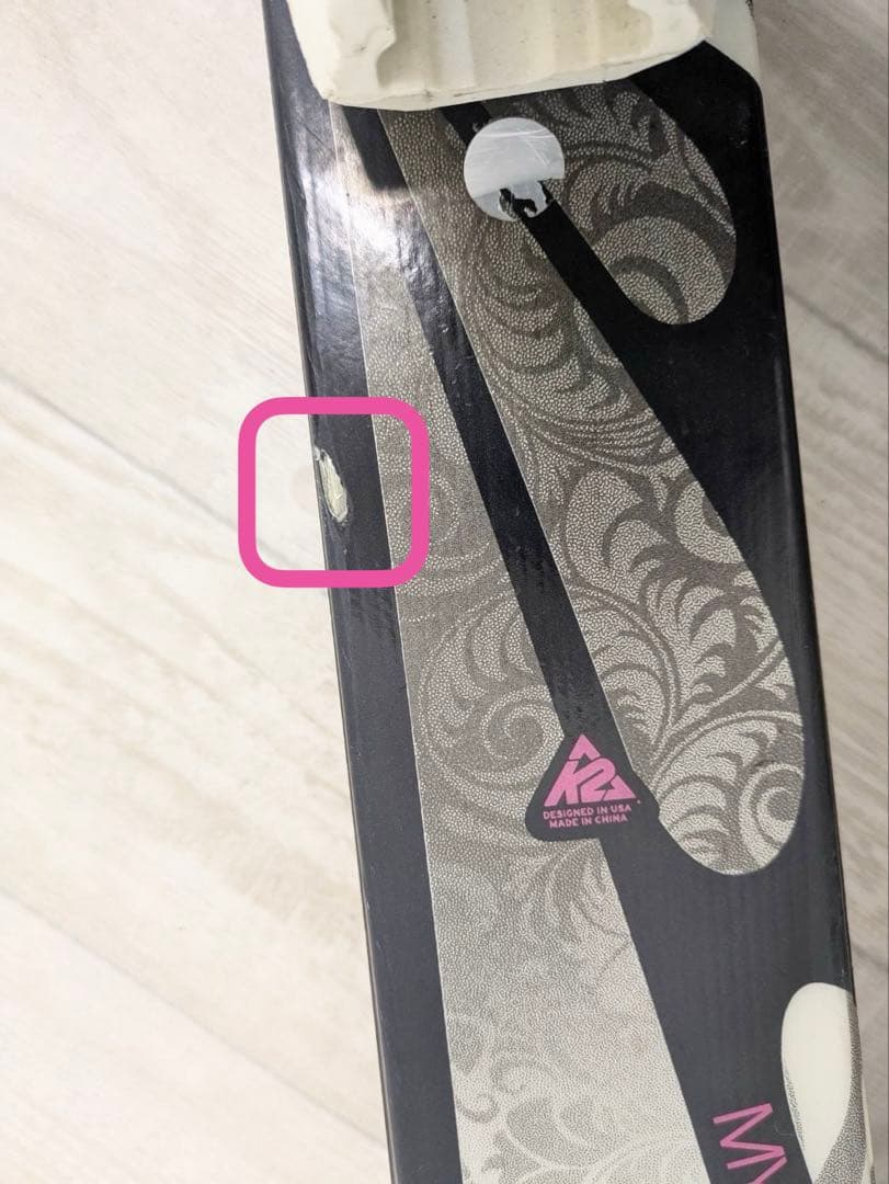 K2 ミステリーラブ 156cm 軽量で扱いやすい 初心者向けスキー板