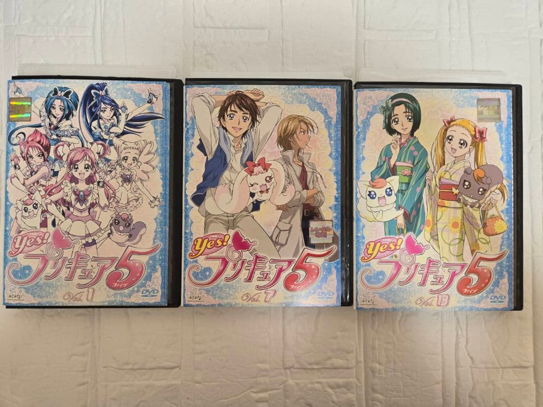 yes！プリキュア5 全16巻　+　映画 2本　レンタル　DVD