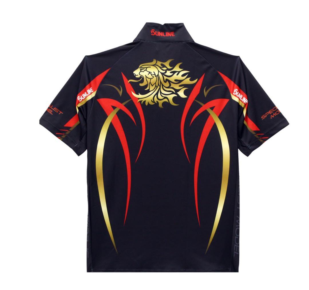 サンラインPRODRYシャツ（半袖）　SUW-04502CWブラックLサイズ