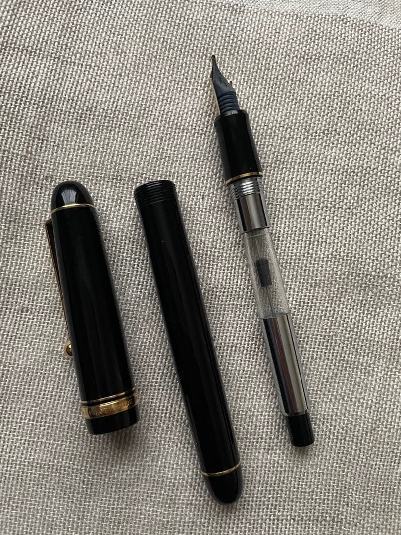 Pilot パイロット 万年筆 カスタム74 MS ミュージック 黒 14K