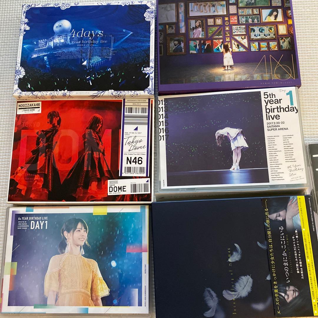 乃木坂46DVD6セット、CD4枚、乃木坂の詩