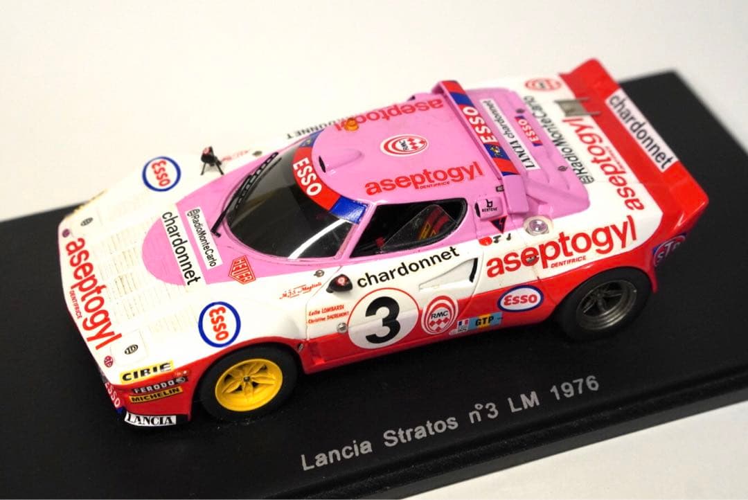 スパーク 1/43 ランチアストラトス n°3 LM 1976
