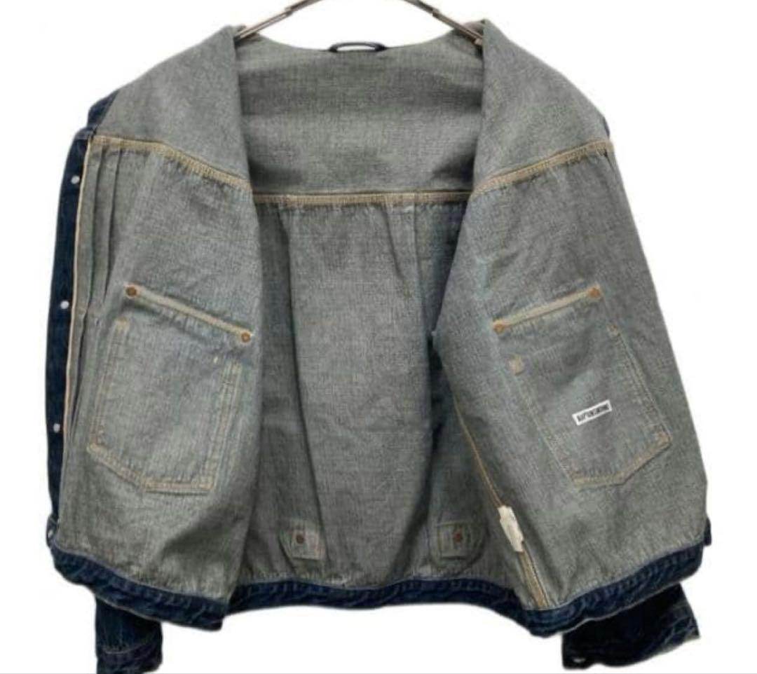 美品 KAPTAIN SUNSHINE DENIM TRACKER JACKET