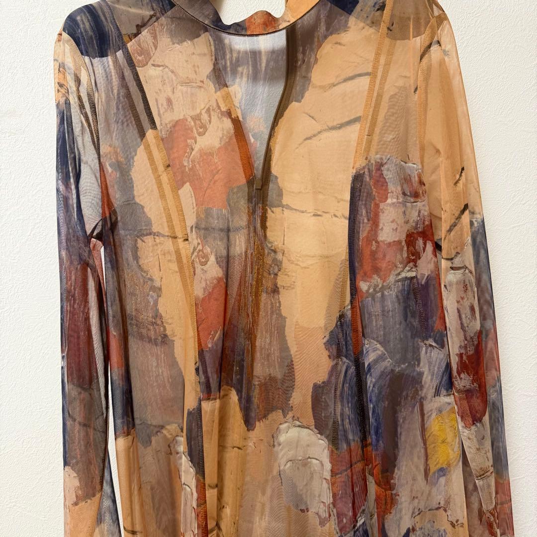 ワンピース Ameri VINTAGE UND GYPSUM ART DRESS