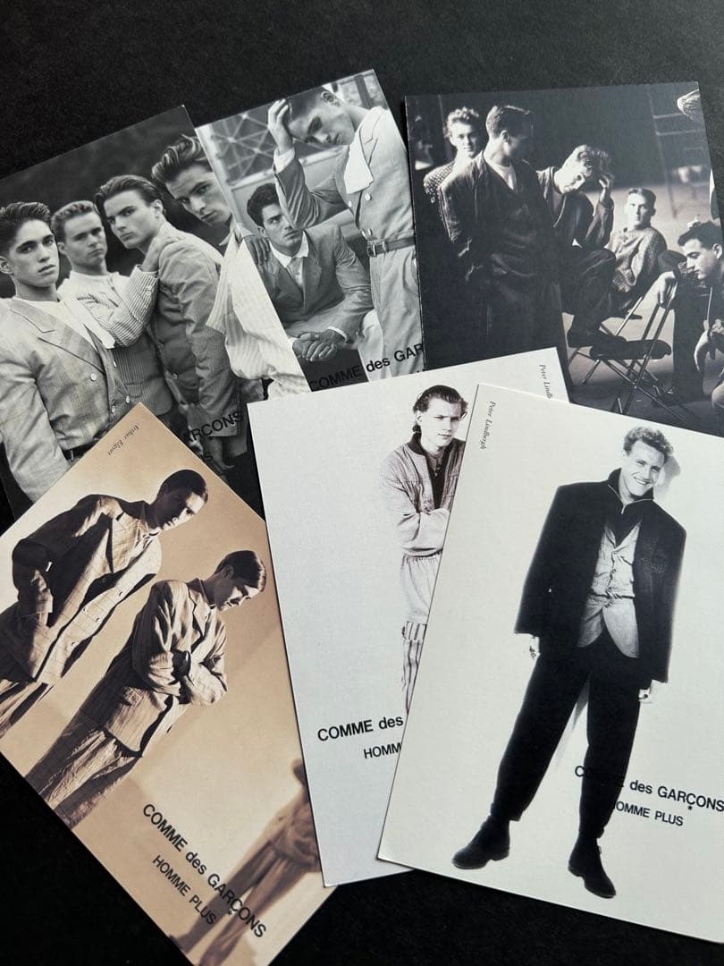 COMME des GARÇONS HOMME PLUS 80’sポストカード