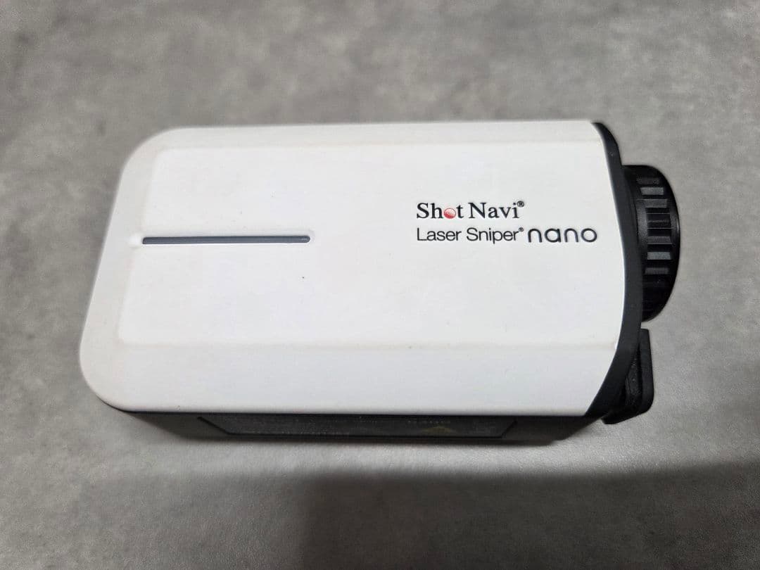 ショットナビ Laser Sniper Nanoホワイト