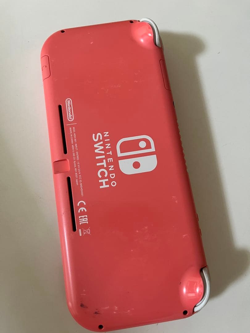 ジャンク品　Nintendo Switch Lite ピンク 本体