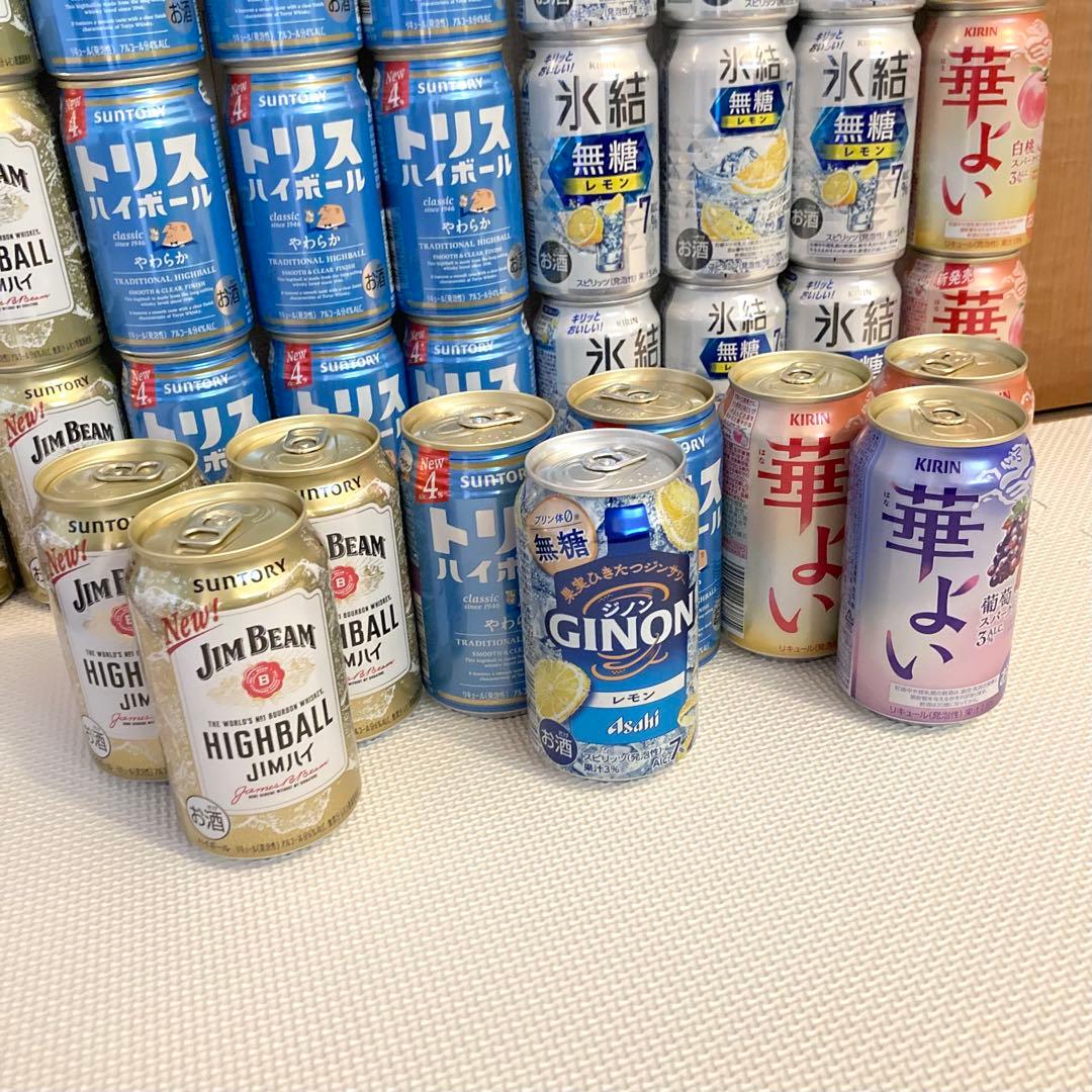 45本　ハイボール　チューハイ　まとめ売り　お酒詰め合わせ　ジムハイ　トリハイ