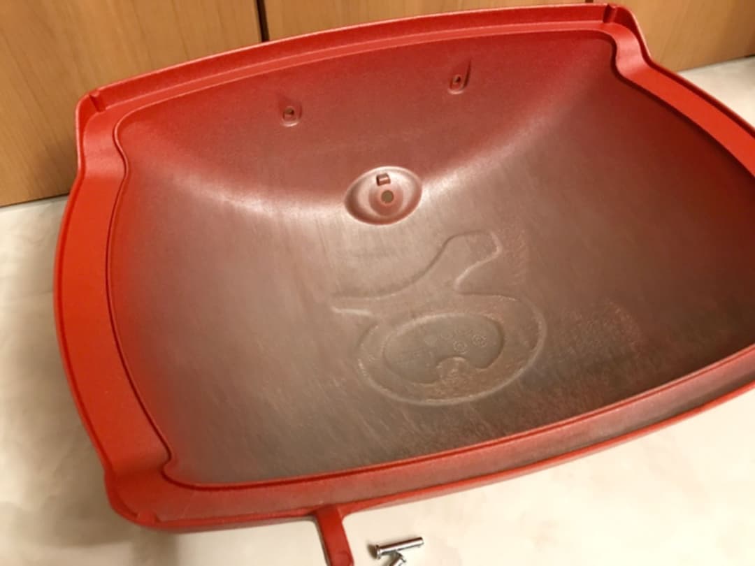 【新品】Weber ガス BBQ グリル ウェーバーの蓋赤 Q1250
