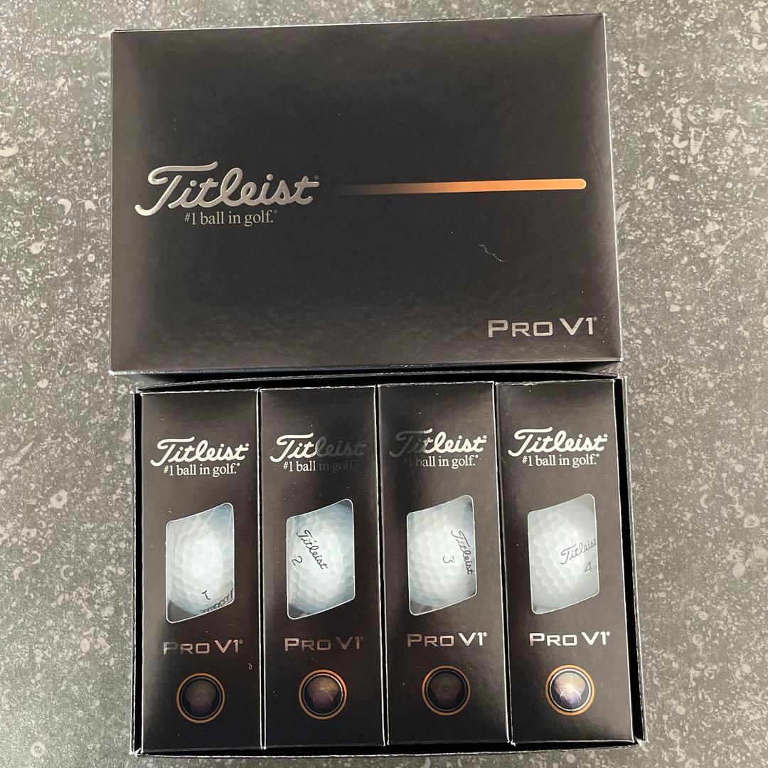 新品　2025年タイトリストPRO V1 1ダース