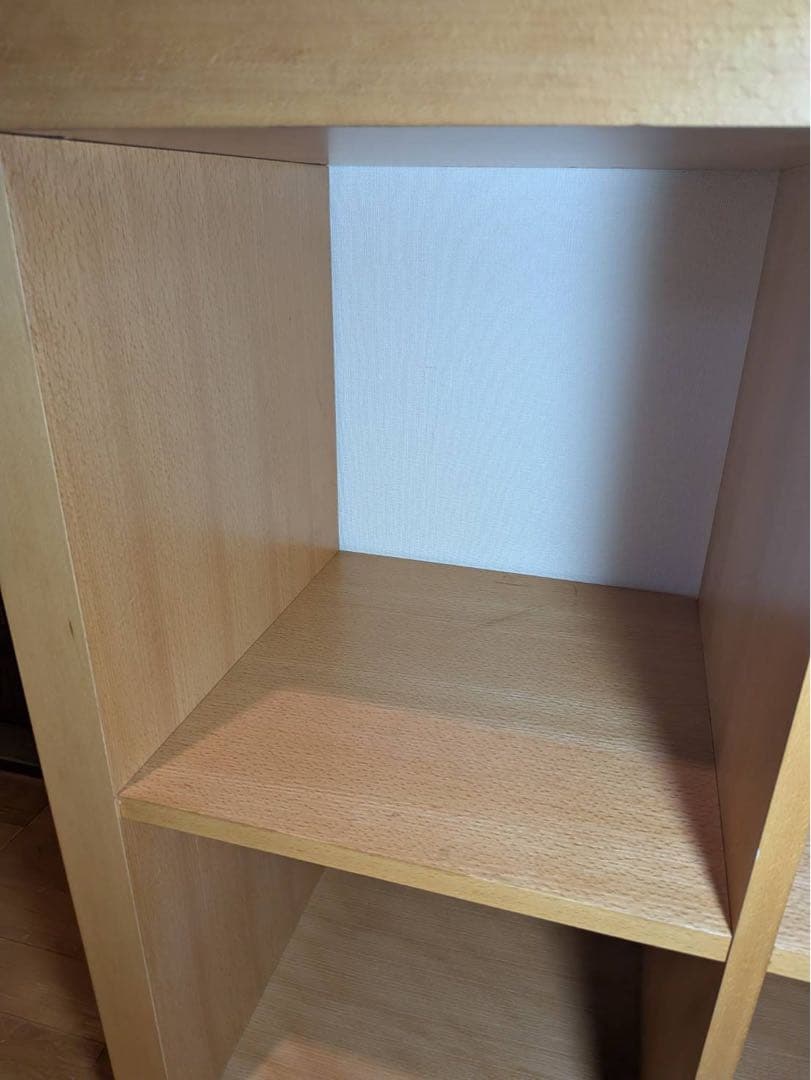 ■送料込■無印 オープンシェルフ 2×2木製棚 スタッキング ブナ材 MUJI