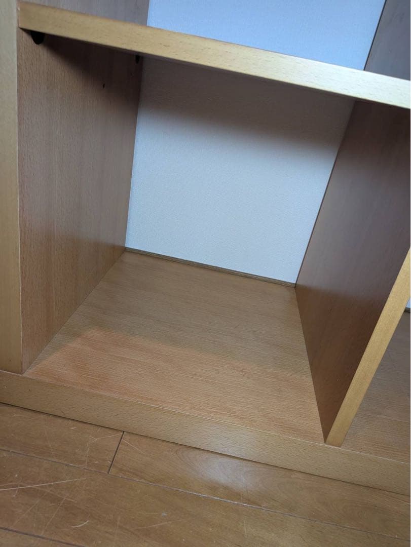 ■送料込■無印 オープンシェルフ 2×2木製棚 スタッキング ブナ材 MUJI