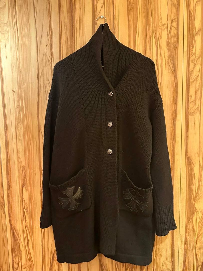 g*d様 Chrome Hearts Cashmere Cardigan ジャケ