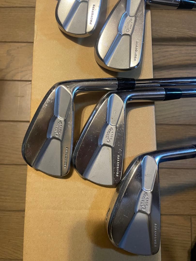 キャロウェイV刻印！アイアン Callaway PROTOTYPE アイアン