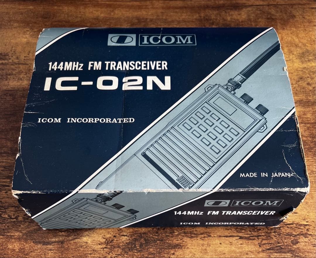 ICOM IC-02N 144MHz FMトランシーバー