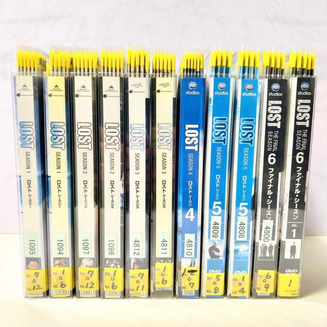 LOST(ロスト)DVDシーズン１〜ファイナル全巻(59巻)フルセット used