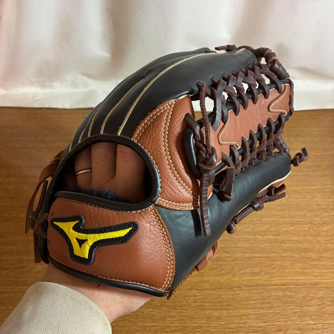 ミズノ ワールドウィン 一般軟式 グローブ グラブ 外野手用 美品